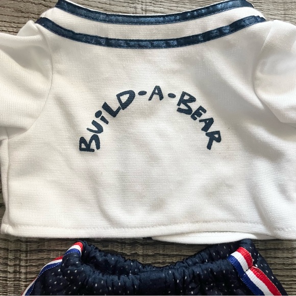 Build a Bear Baseball Uniform Play Clothes for BAB Stuffed Animal or Plush 3 Pcs - Picture 4 of 4